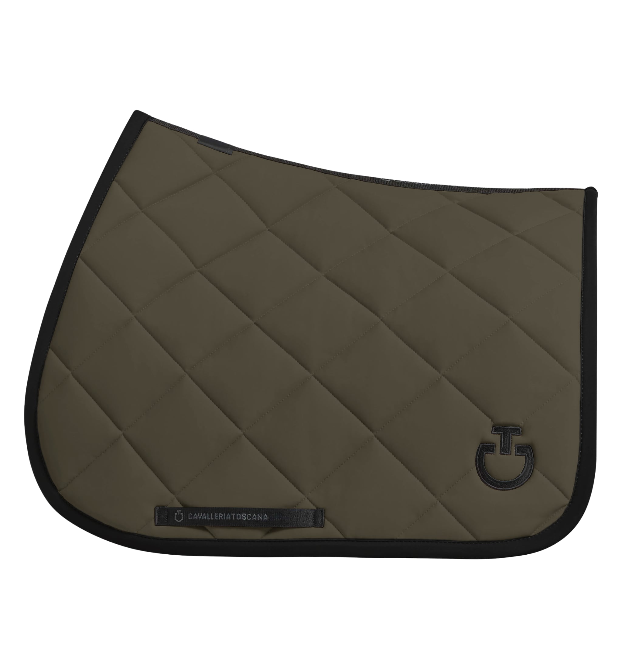 DQ Jersey Jumping Saddle Pad - Mud