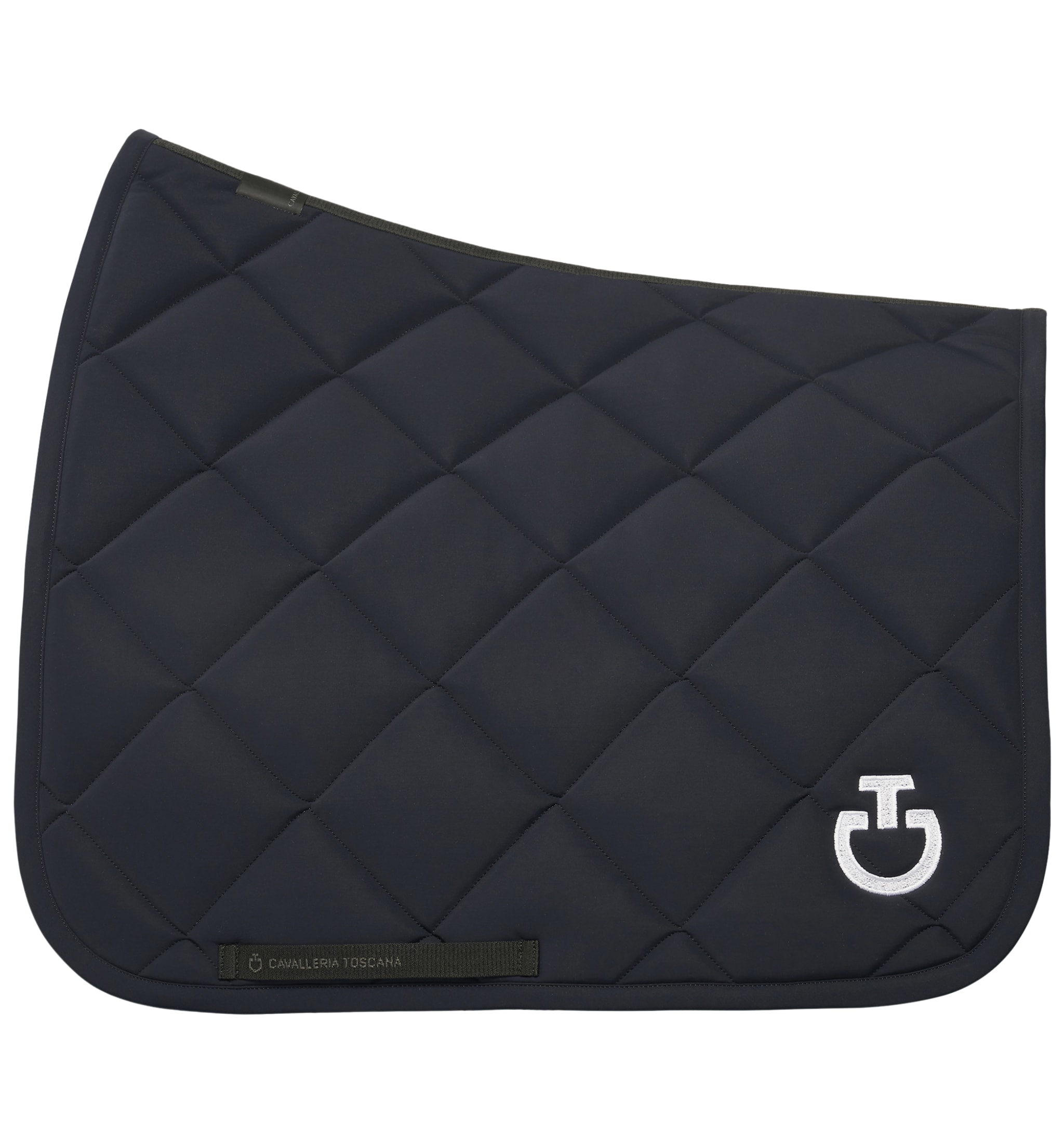 DQ Jersey Dressage Saddle Pad - Navy Blue