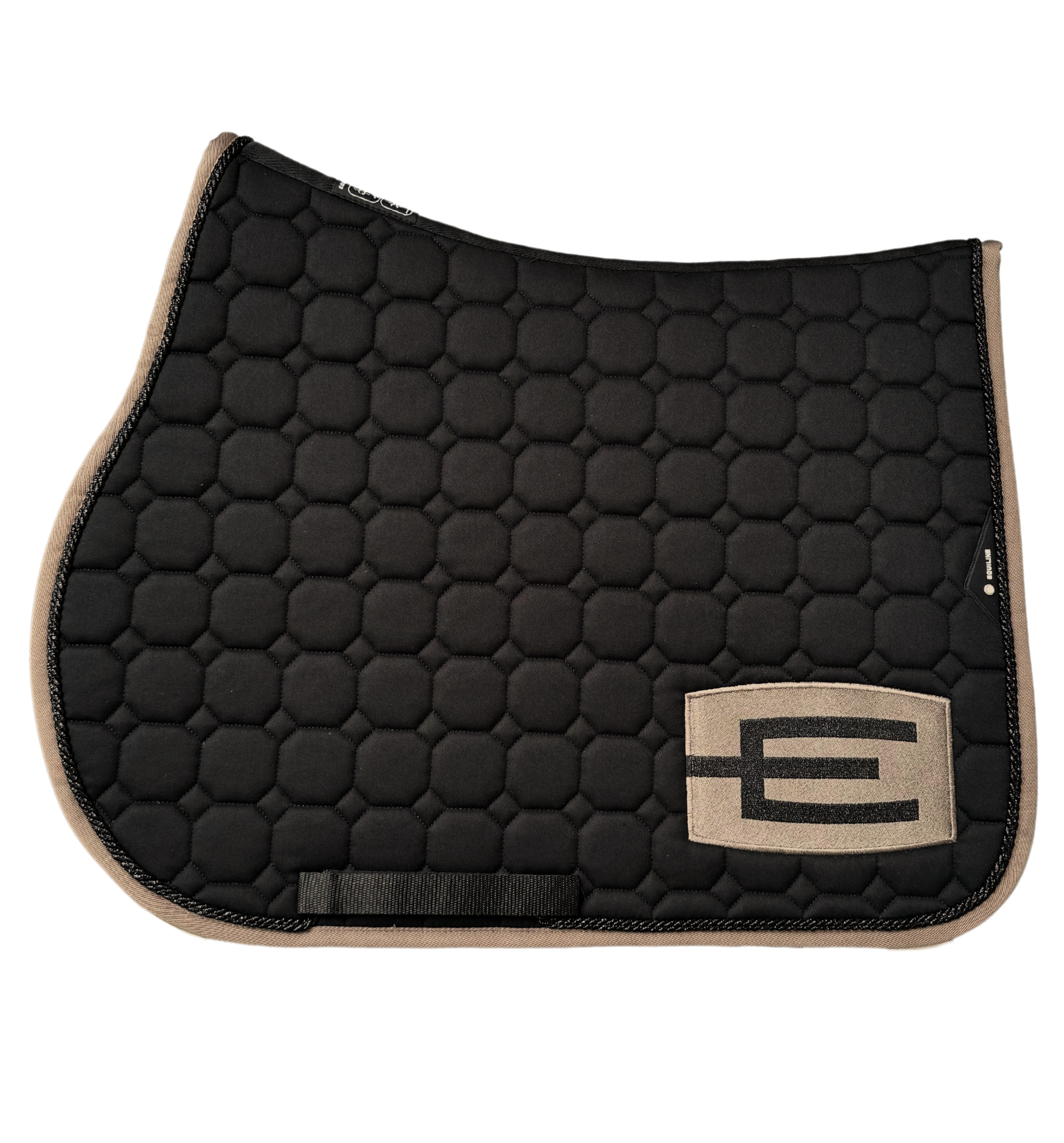 Jumping Saddle Pad G E-logo - Black/Capp