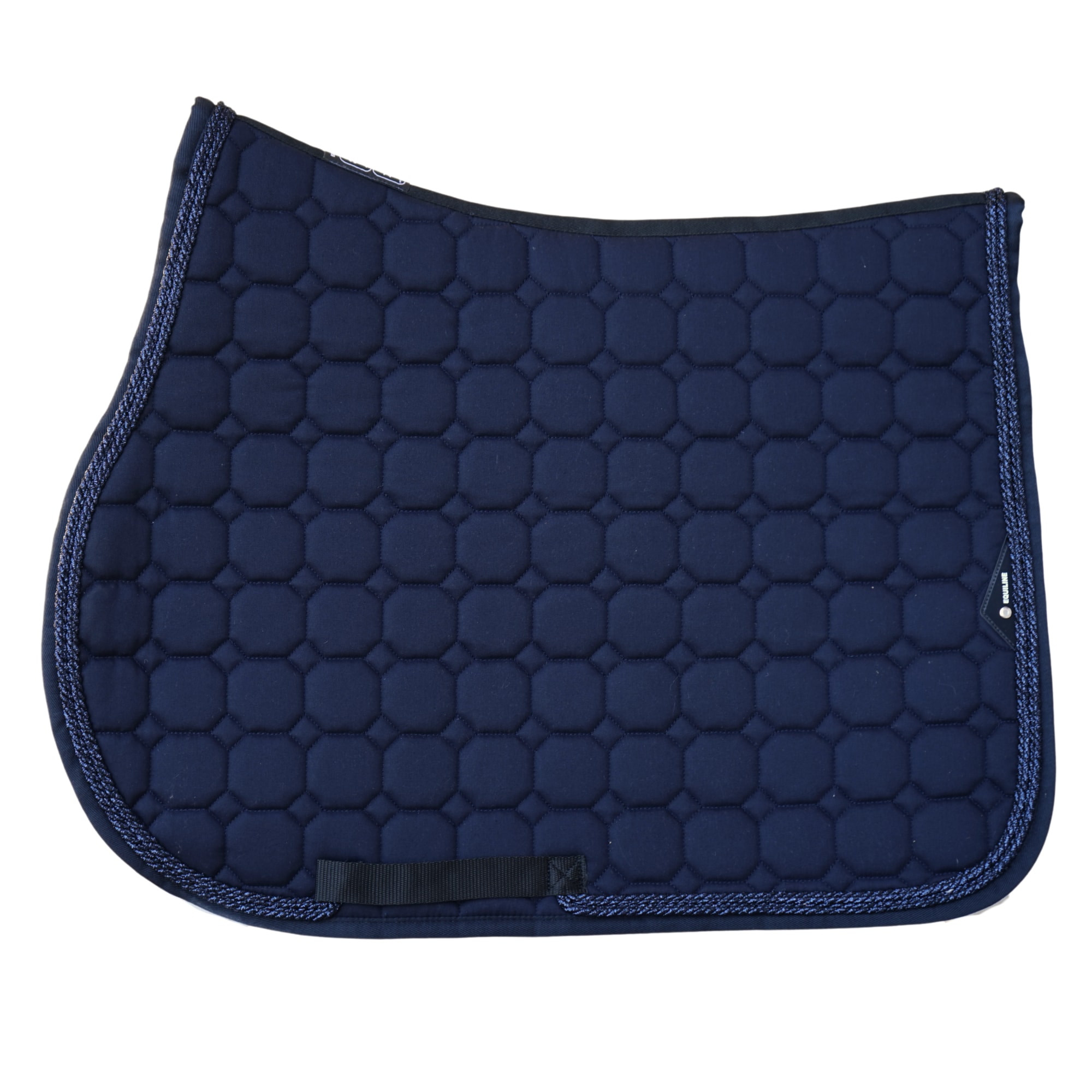 Octagon Jumping Saddle Pad - Navy/GL