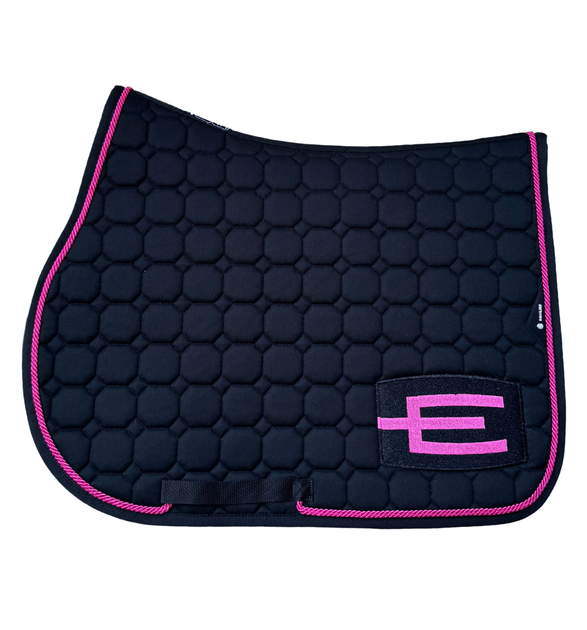 Jumping Saddle Pad G E-Logo - Black/Pink
