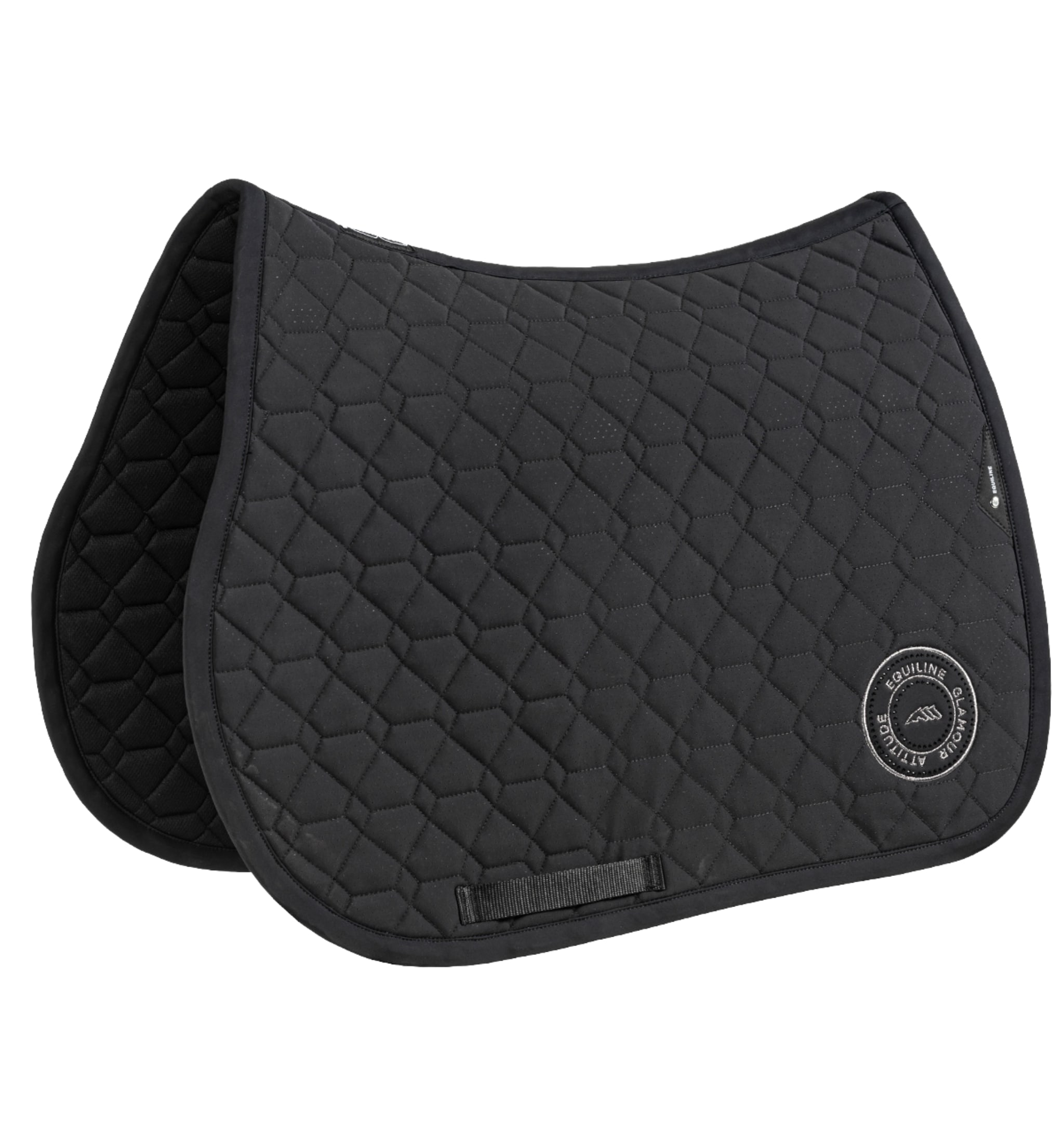 Grasmig Diamond Jumping Saddle Pad - Black