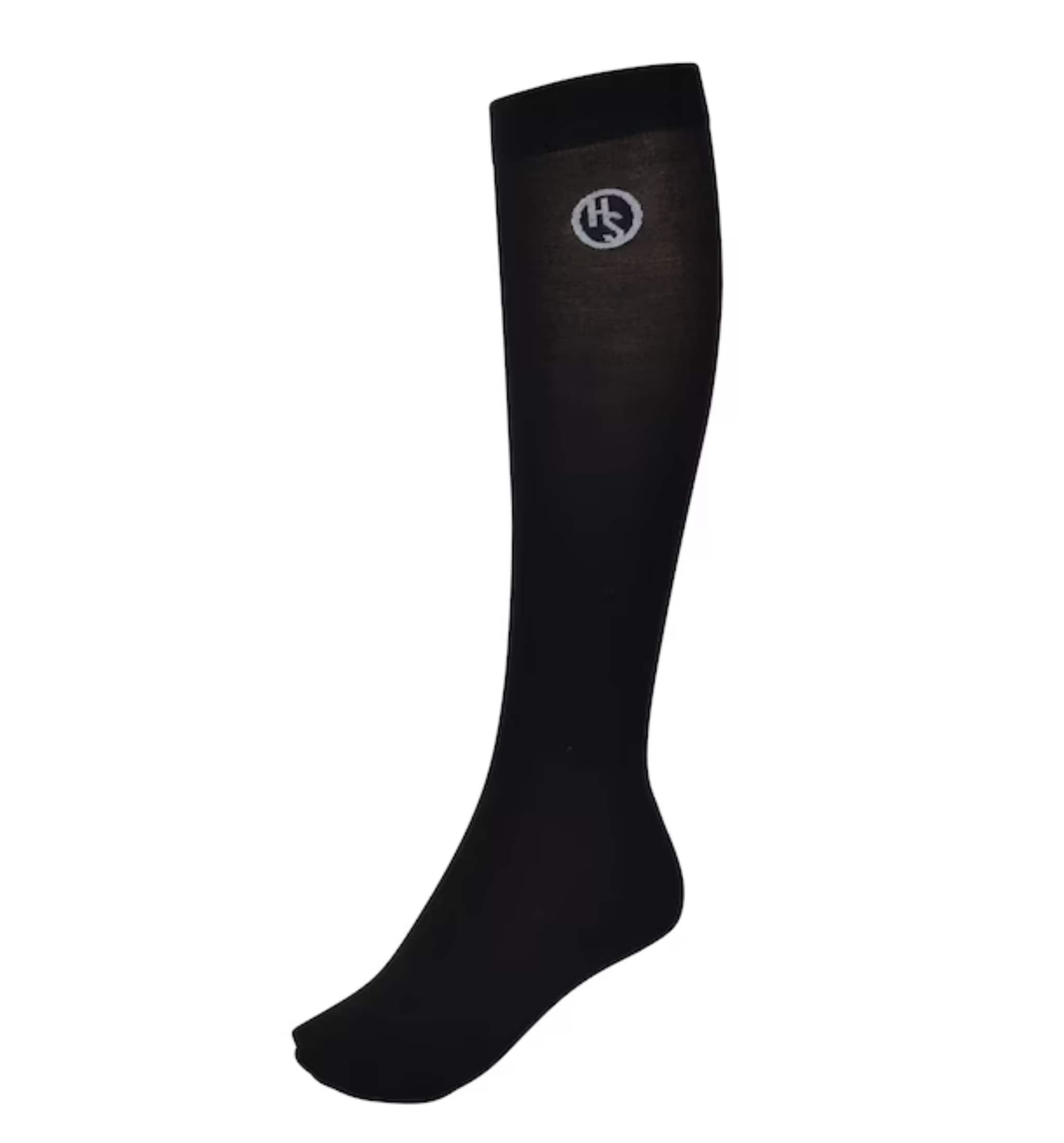 HS Riding sock Nailon - 3-pack - Black