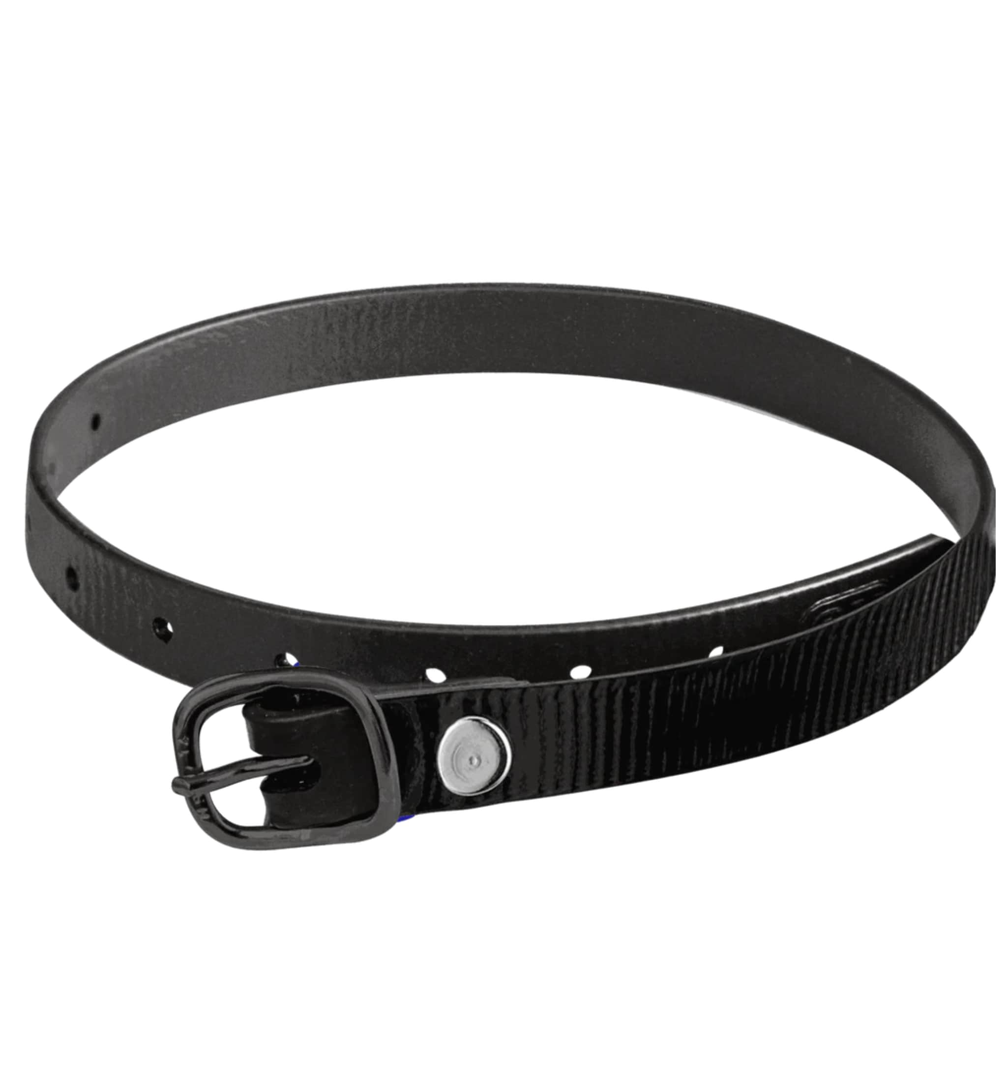 Spur straps Biothane Glossy Blk - Black